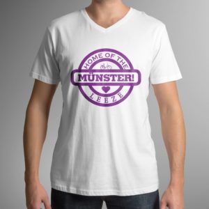 Münster T-Shirt "Home of the Leeze", V-Ausschnitt (Seegers)