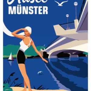 Torminbrücke über Münsters Aasee