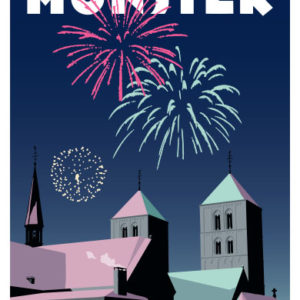 Feuerwerk in Münster