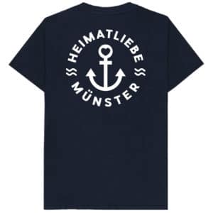 Münster T-Shirt "Heimatliebe Münster", Rundhals