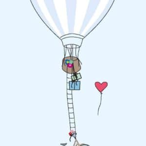 Heißluftballon